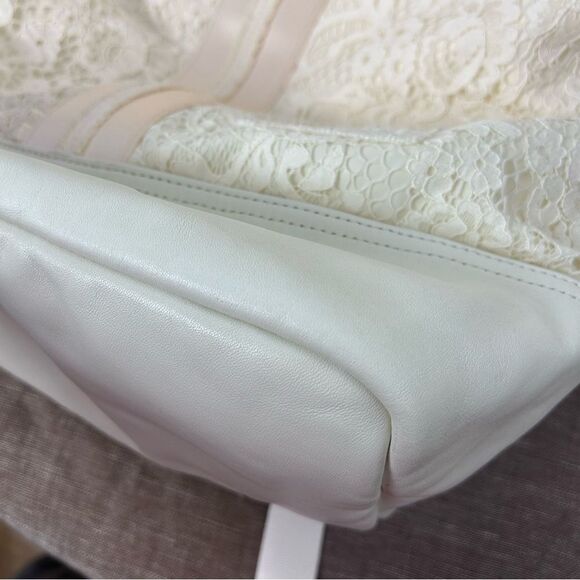 FENTY PUMA BY RIHANNA Lace Roll-Down Backpack, White - Picture 5 of 13